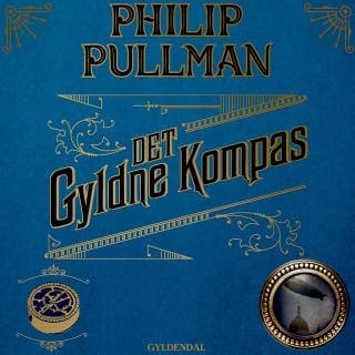 Det gyldne kompas – Philip Pullman, lydbogens omslag