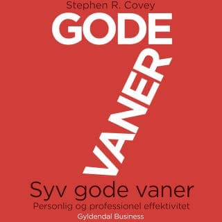 7 gode vaner (kort udgave) – Stephen R. Covey, lydbogens omslag