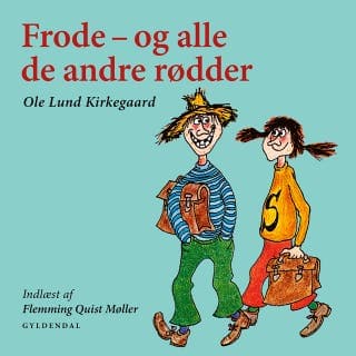 Frode - og alle de andre rødder – Ole Lund Kirkegaard, lydbogens omslag