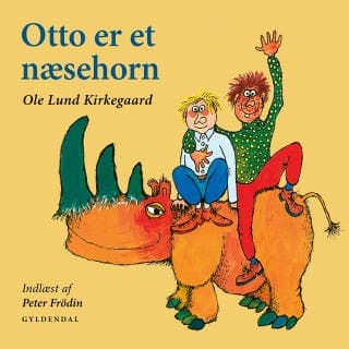 Otto er et Næsehorn – Ole Lund Kirkegaard, lydbogens omslag