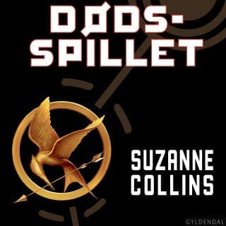 The Hunger Games 1 - Dødsspillet – Suzanne Collins, lydbogens omslag