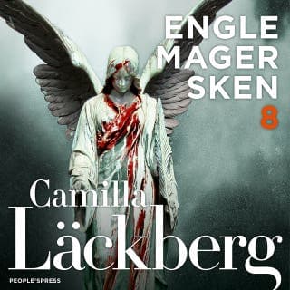 Englemagersken – Camilla Läckberg, lydbogens omslag