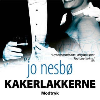 Kakerlakkerne – Jo Nesbø, lydbogens omslag