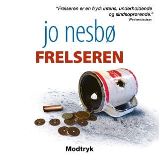 Frelseren – Jo Nesbø, lydbogens omslag
