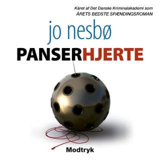 Panserhjerte – Jo Nesbø, lydbogens omslag