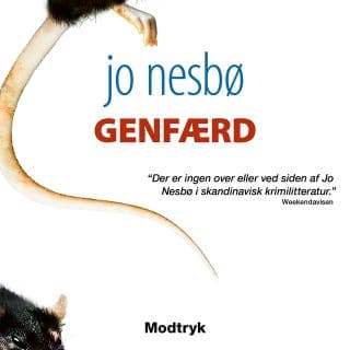 Genfærd – Jo Nesbø, lydbogens omslag