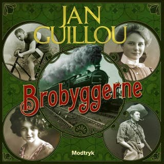 Brobyggerne – Jan Guillou, lydbogens omslag
