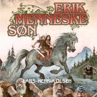 Erik Menneskesøn – Lars-Henrik Olsen, lydbogens omslag