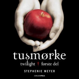 Twilight (1) – Tusmørke – Stephenie Meyer, lydbogens omslag