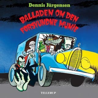 Freddy-serien #1: Balladen om den forsvundne mumie – Dennis Jürgensen, lydbogens omslag