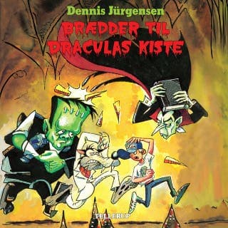 Freddy-serien #2: Brædder til Draculas kiste – Dennis Jürgensen, lydbogens omslag