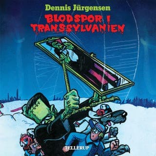 Freddy-serien #4: Blodspor i Transsylvanien – Dennis Jürgensen, lydbogens omslag