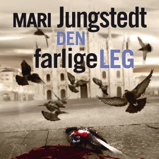 Den farlige leg – Mari Jungstedt, lydbogens omslag