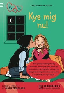 K for Klara 3: Kys mig nu! – Line Kyed Knudsen, lydbogens omslag