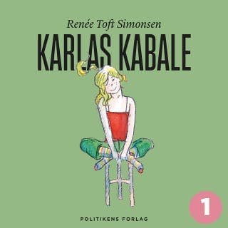 Karlas kabale – Renée Toft Simonsen, lydbogens omslag