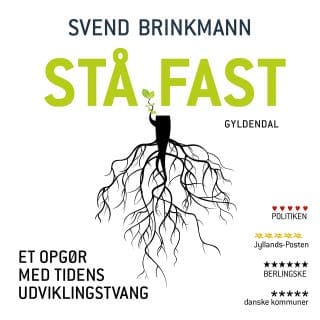 Stå fast – Svend Brinkmann, lydbogens omslag
