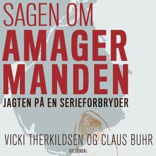 Sagen om Amagermanden – Claus Buhr og Vicki Therkildsen, lydbogens omslag