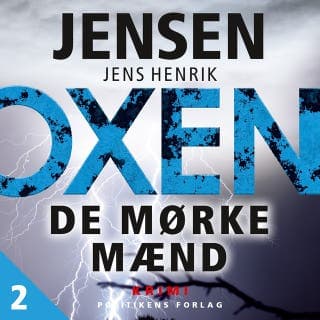 OXEN – De mørke mænd – Jens Henrik Jensen, lydbogens omslag
