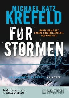 Før stormen – Michael Katz Krefeld, lydbogens omslag