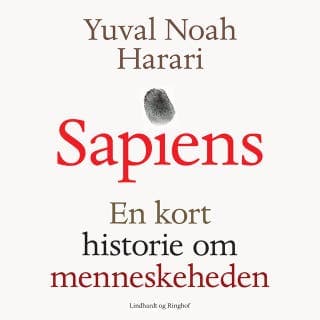 Sapiens - En kort historie om menneskeheden – Yuval Noah Harari, lydbogens omslag