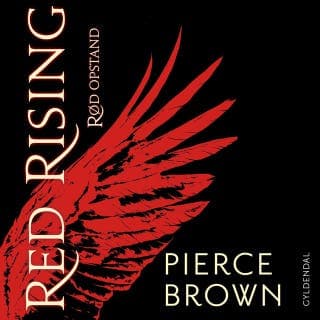 Red Rising 1 - Rød opstand – Pierce Brown, lydbogens omslag