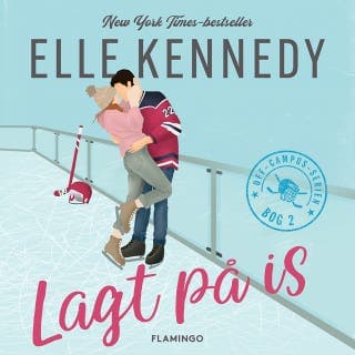 Lagt på is – Elle Kennedy, lydbogens omslag
