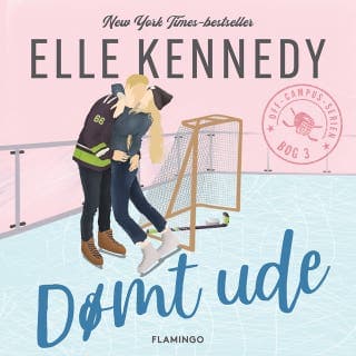 Dømt ude – Elle Kennedy, lydbogens omslag