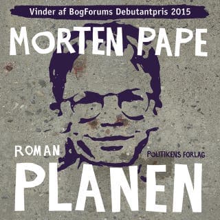 Planen – Morten Pape, lydbogens omslag