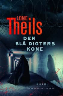 Den blå digters kone – Lone Theils, lydbogens omslag