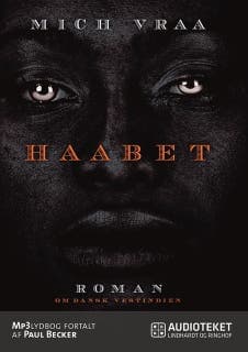 Haabet – Mich Vraa, lydbogens omslag