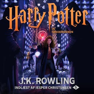 Harry Potter og Fønixordenen – J.K. Rowling, lydbogens omslag