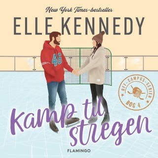 Kamp til stregen – Elle Kennedy, lydbogens omslag