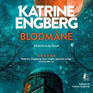 Blodmåne – Katrine Engberg, lydbogens omslag