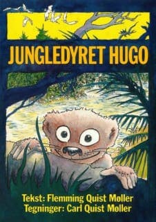 Jungledyret Hugo – Flemming Quist Møller, lydbogens omslag