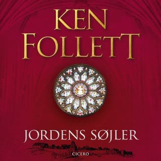 Jordens søjler – Ken Follett, lydbogens omslag