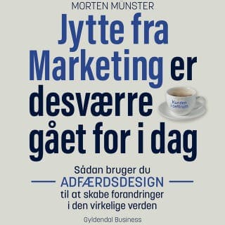 Jytte fra Marketing er desværre gået for i dag – Morten Münster, lydbogens omslag