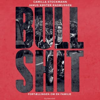 Bullshit – Camilla Stockmann og Janus Køster-Rasmussen, lydbogens omslag