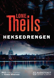 Heksedrengen – Lone Theils, lydbogens omslag