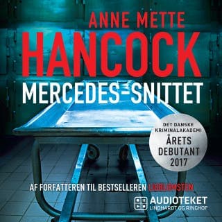 Mercedes–snittet – Anne Mette Hancock, lydbogens omslag
