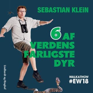 6 af verdens farligste dyr – Sebastian Klein, lydbogens omslag