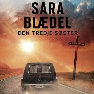 Den tredje søster – Sara Blædel, lydbogens omslag
