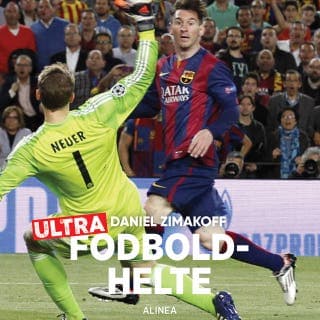 Fodboldhelte – Daniel Zimakoff, lydbogens omslag
