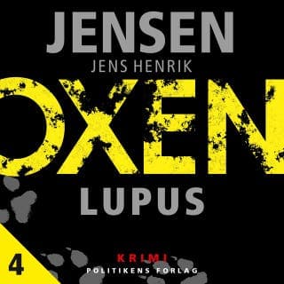 OXEN – Lupus – Jens Henrik Jensen, lydbogens omslag