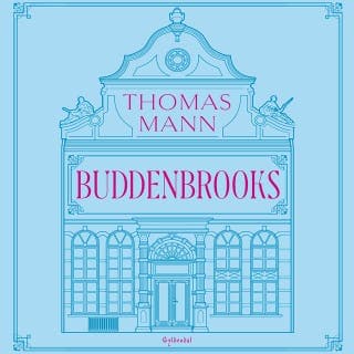 Buddenbrooks – Thomas Mann, lydbogens omslag