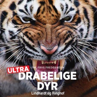 Drabelige dyr – Line Friis Frederiksen, lydbogens omslag