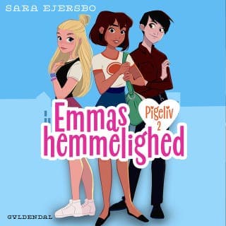 Pigeliv 2 - Emmas hemmelighed – Sara Ejersbo, lydbogens omslag