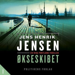 Økseskibet – Jens Henrik Jensen, lydbogens omslag