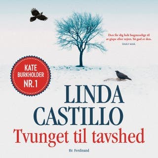 Tvunget til tavshed – Linda Castillo, lydbogens omslag