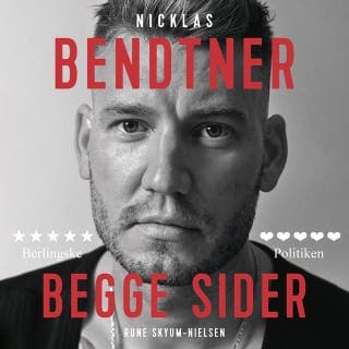 Nicklas Bendtner - Begge sider – Rune Skyum-Nielsen, lydbogens omslag