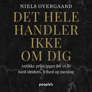 Det hele handler ikke om dig – Niels Overgaard, lydbogens omslag